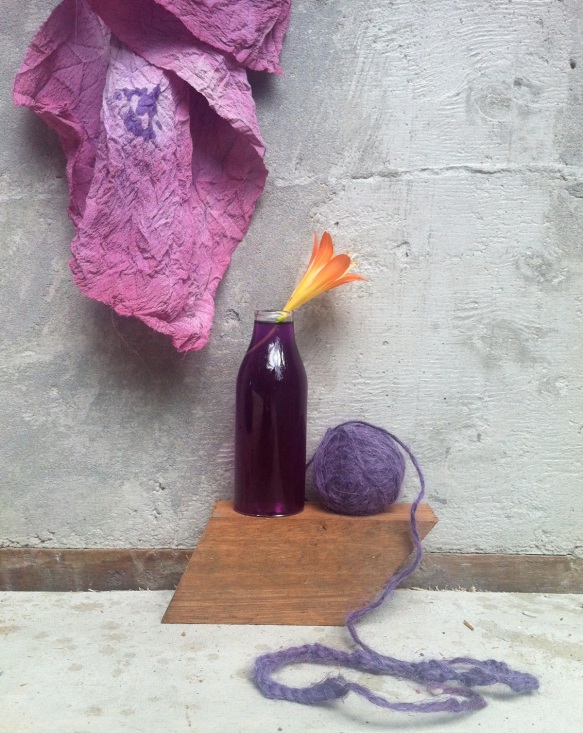 Ellie Beck-Natural dye fabric